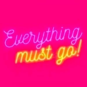 Everything that must go is on sale